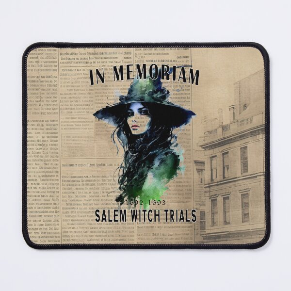 Item preview, Salem Witch Trials In Memoriam: Echoes of Shadows designed and sold by MysticOzzy.