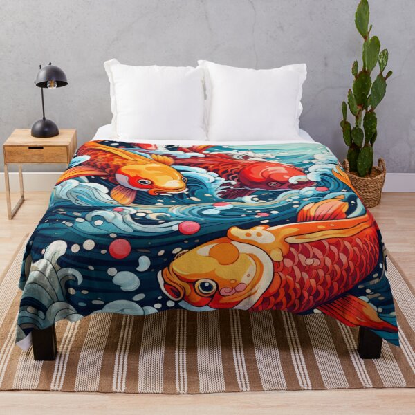 Item preview, Koi Fish At Night designed and sold by GrinGalore.