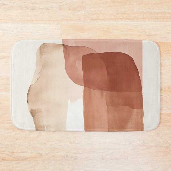 Item preview, Shapes Blush Pink Abstract designed and sold by trajeado14.