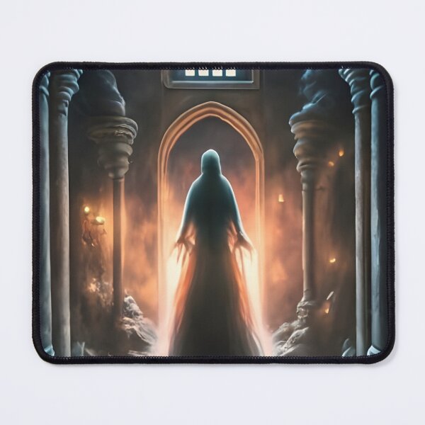 Item preview, A illuminate ghost in a haunted castle designed and sold by MalakShams.