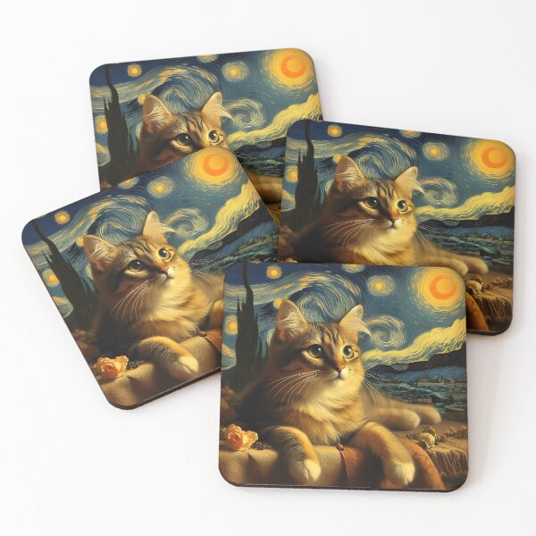 Item preview, Whiskered Symphony - Turner's Singapura Overture designed and sold by BastKittyStore.