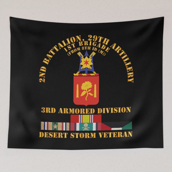 Item preview, Army - 2nd Bn, 29th Artillery - 3rd Armored Div - Desert Storm Veteran designed and sold by Military Insignia Products.