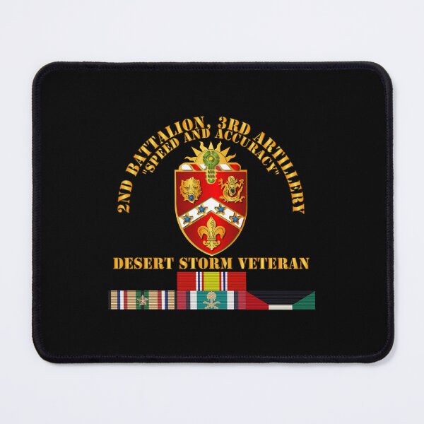 Item preview, Army - 2nd Bn, 3rd Artillery - Desert Storm Veteran designed and sold by Military Insignia Products.