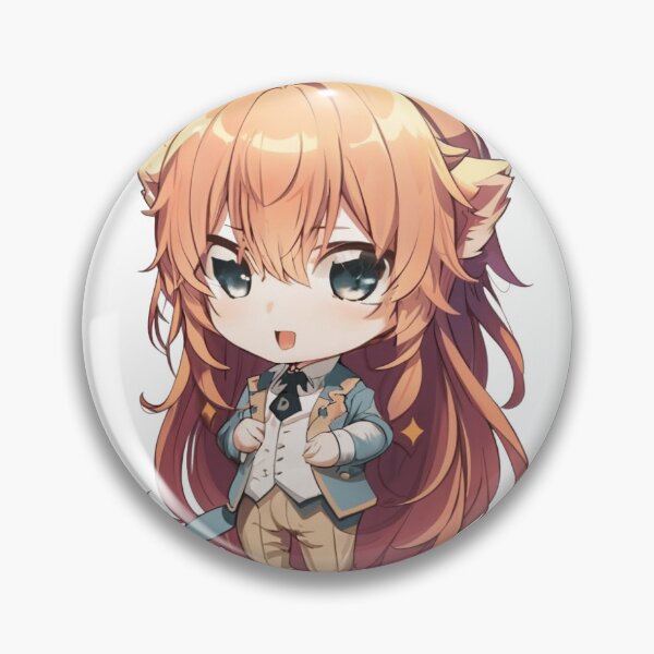 Artikelvorschau, Aufkleber Pin Chibi #5 entworfen und verkauft von AnimaBlu.
