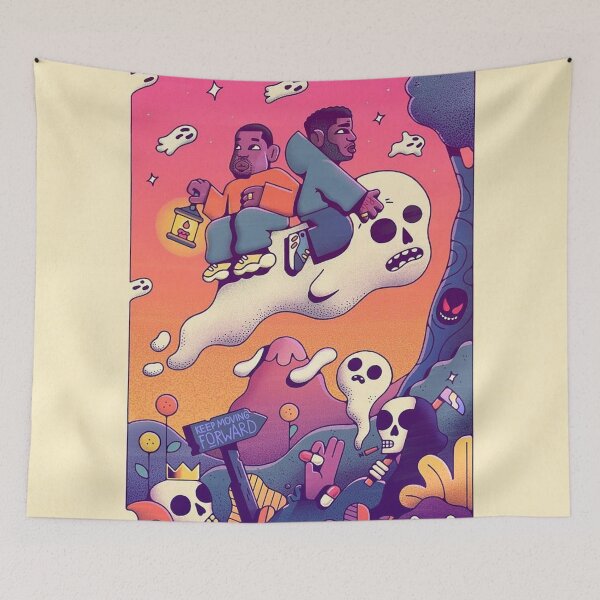 Item preview, The Emotional Landscape of Kid Cudi designed and sold by matt forschy.