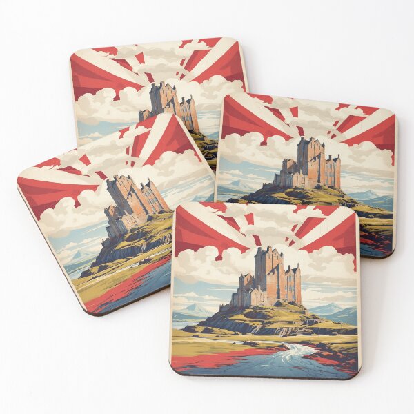 Item preview,  Scotland United Kingdom Vintage Poster Tourism  designed and sold by TravelersGems.