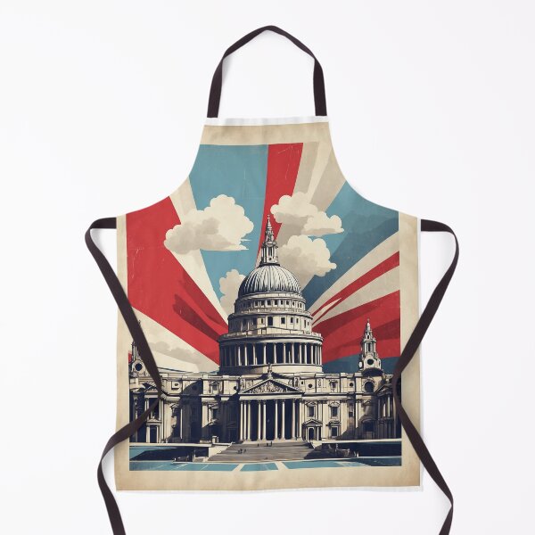 Item preview, Saint Pauls Cathedral London Vintage Poster Tourism designed and sold by TravelersGems.