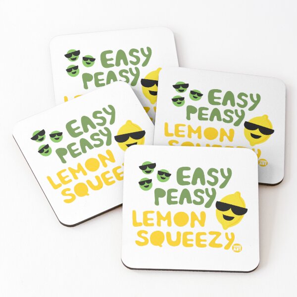 Item preview, EASY PEASY LEMON SQUEASY designed and sold by TODD GOLDMAN.