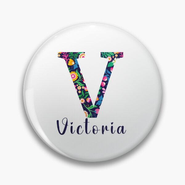 Item preview, Victoria - Letter and flowers designed and sold by Anto59290.