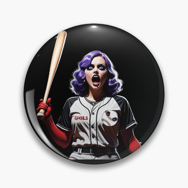 Item preview, Ghouls - Female Baseball Team designed and sold by FatCatStudios.