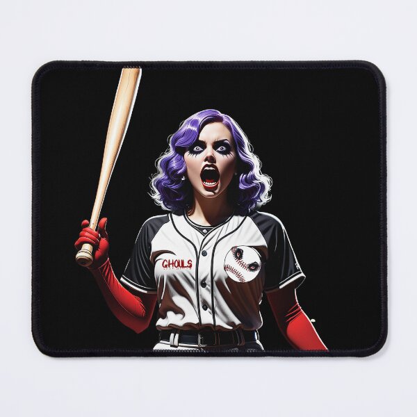 Artikelvorschau, Ghouls – Weibliches Baseballteam entworfen und verkauft von FatCatStudios.