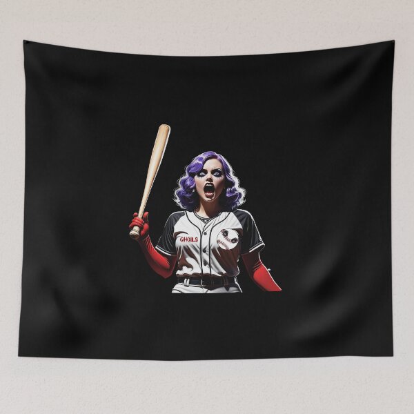 Artikelvorschau, Ghouls – Weibliches Baseballteam entworfen und verkauft von FatCatStudios.