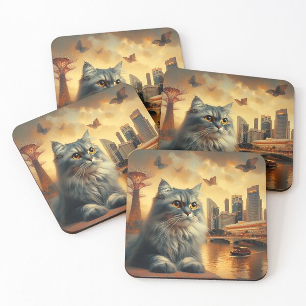 Item preview, Turner's Whisker Sonata - Singapura Harmony designed and sold by BastKittyStore.