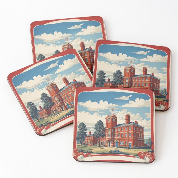 Item preview, West Midlands England Vintage Poster Tourism  designed and sold by TravelersGems.