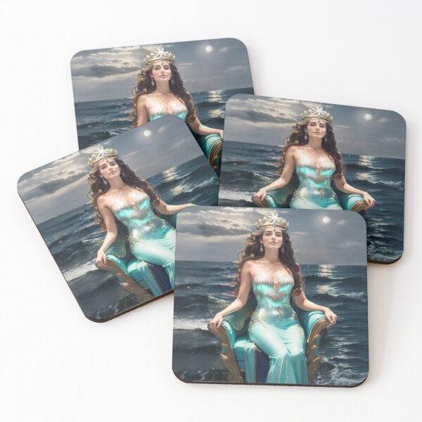 Item preview, Iemanja - Sea Goddess designed and sold by piscesmermaid.