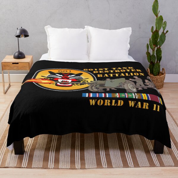 Item preview, Army - 601st Tank Destroyer Bn w Anti-Tank Gun EUR SVC WWII designed and sold by Military Insignia Products.