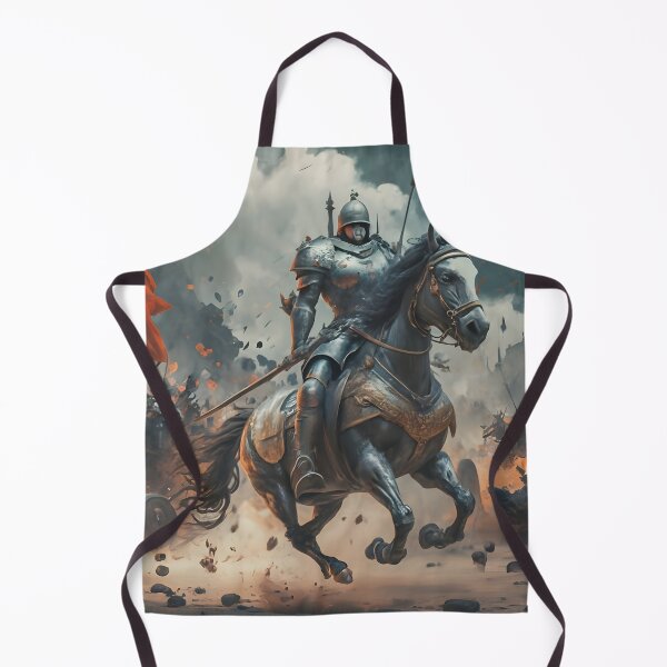 Item preview, A warrior soldier in a shining armor riding a majestic horse  designed and sold by MalakShams.