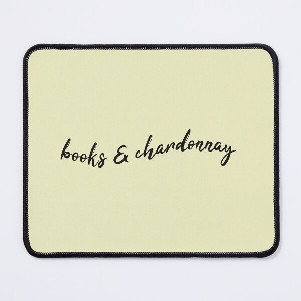 Item preview, books and chardonnay designed and sold by brizsic.