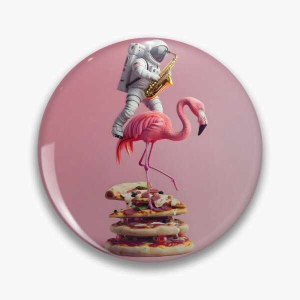 Item preview, Cosmic Jazz on Pizza Planet designed and sold by AI-Only Creations.