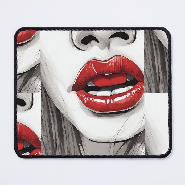 Item preview, Red lips, Cherry Charm, Ruby Red Elegance designed and sold by Alicia arts.