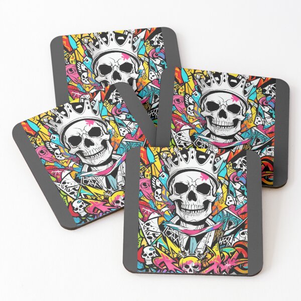 Item preview, Skull in a crown designed and sold by ArtCraftLab.