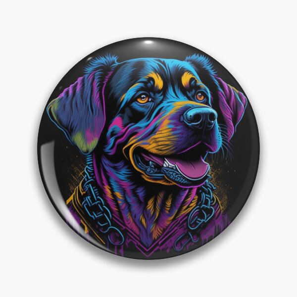 Item preview, Colorful Abstract Art Dog designed and sold by FTS-Studio.