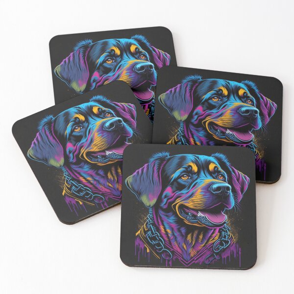 Item preview, Colorful Abstract Art Dog designed and sold by FTS-Studio.