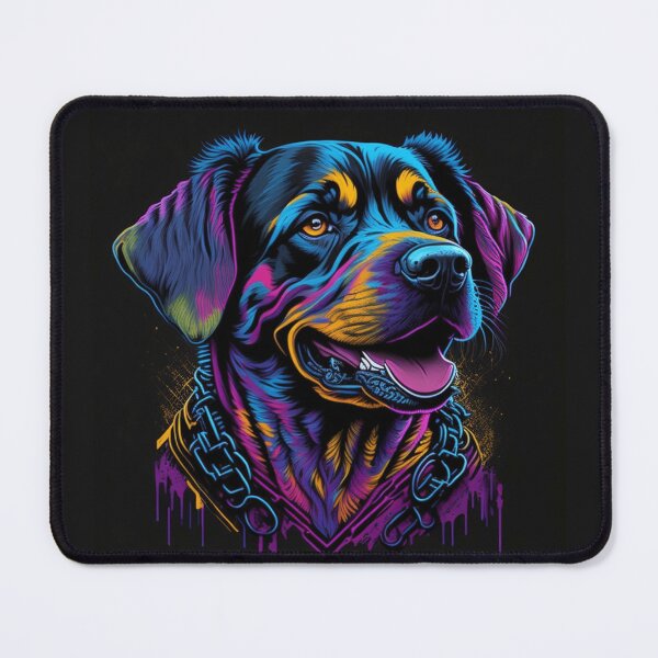 Item preview, Colorful Abstract Art Dog designed and sold by FTS-Studio.