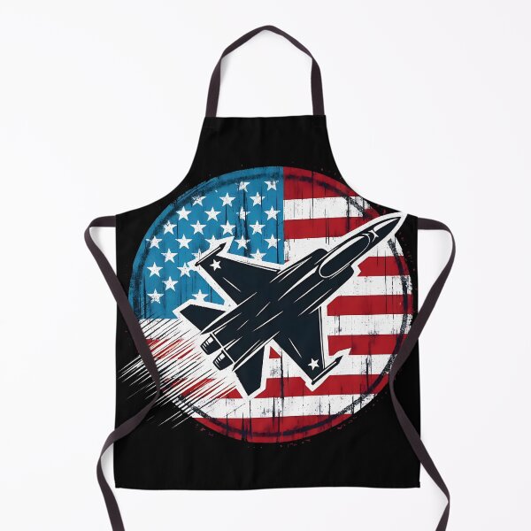 Item preview, Patriotic Skies - American Fighter Jet Power designed and sold by MnDShirts.