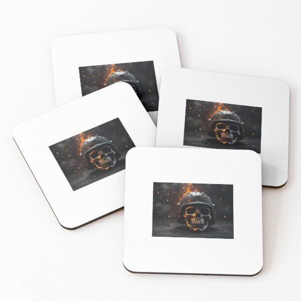 Item preview, Skull ablaze of war designed and sold by Tadakatsu.
