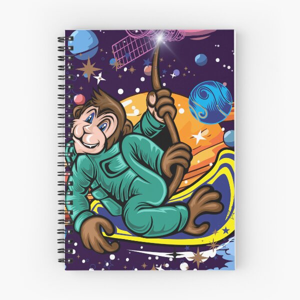 Item preview, Monkey floating in space designed and sold by lacamisart.
