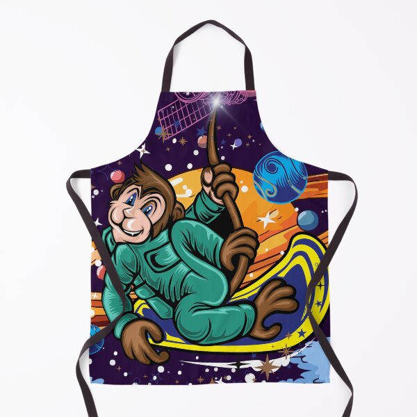 Item preview, Monkey floating in space designed and sold by lacamisart.