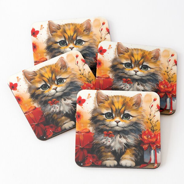 Item preview, Prosperous Purr: Adorable and CutePersian Cat Welcomes Chinese New Year designed and sold by ArtherThart.
