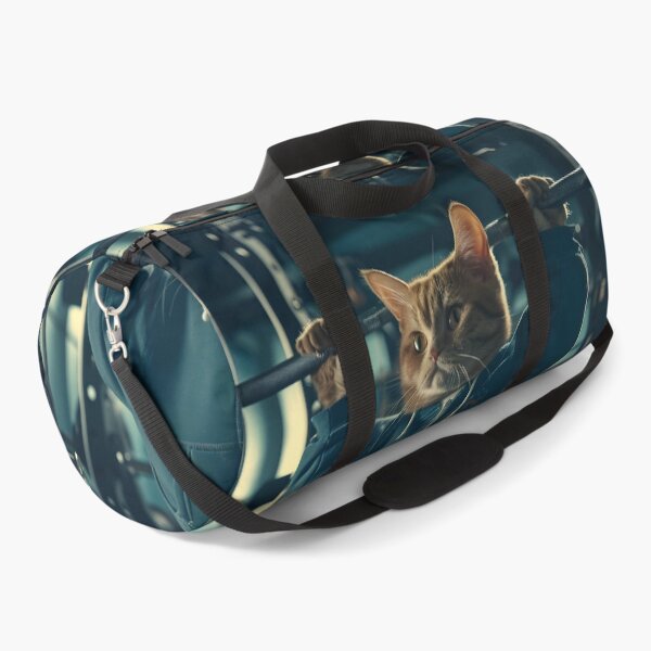 Item preview, cat working out in the gym designed and sold by dcrc.