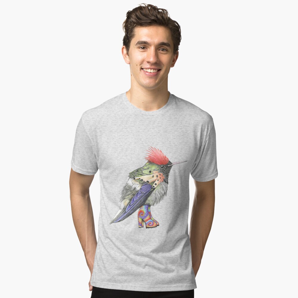 Item preview, Tri-blend T-Shirt designed and sold by JimsBirds.