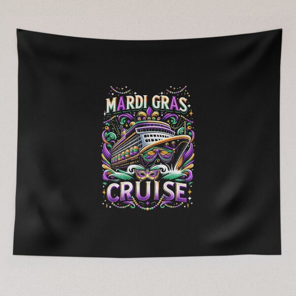 Item preview, Mardi Gras Carnival - Mardi Gras Cruise T-Shirt Mardi Gras Cruise Squad T-Shirt designed and sold by MAPDDesigns.