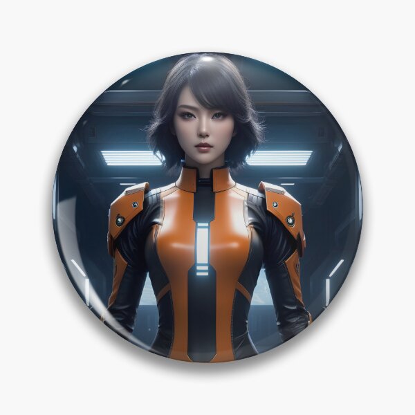 Item preview, Gorgeous Cyberpunk Woman - Cool Art designed and sold by joejiing.