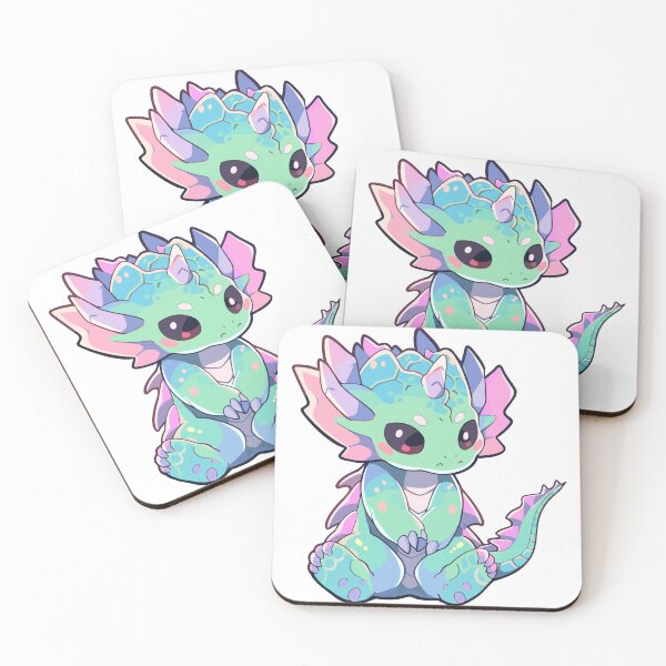 Item preview, Enchanted Opal Pastel Dragon Design designed and sold by pixelpopplanet.