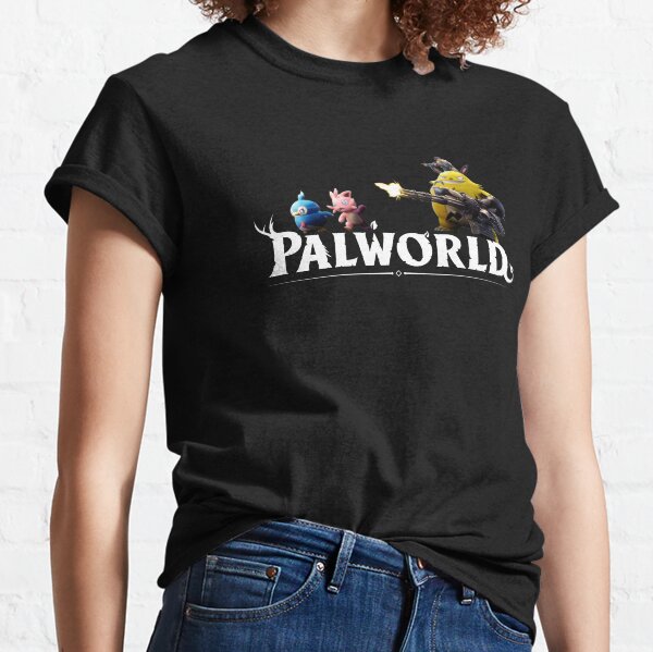 Vista previa del artículo con la obra «Amigos de Palworld», diseñado y vendido por Borg219467.