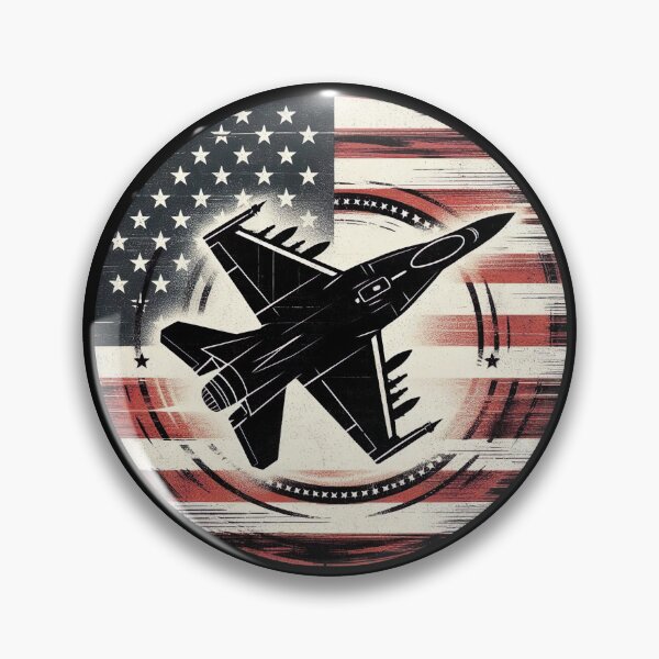 Item preview, Patriotic Skies - American Fighter Jet Power designed and sold by MnDShirts.