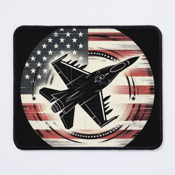 Item preview, Patriotic Skies - American Fighter Jet Power designed and sold by MnDShirts.