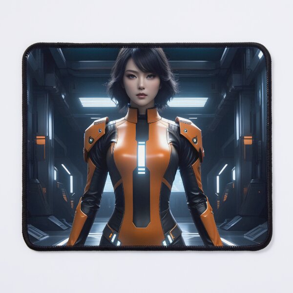 Item preview, Gorgeous Cyberpunk Woman - Cool Art designed and sold by joejiing.
