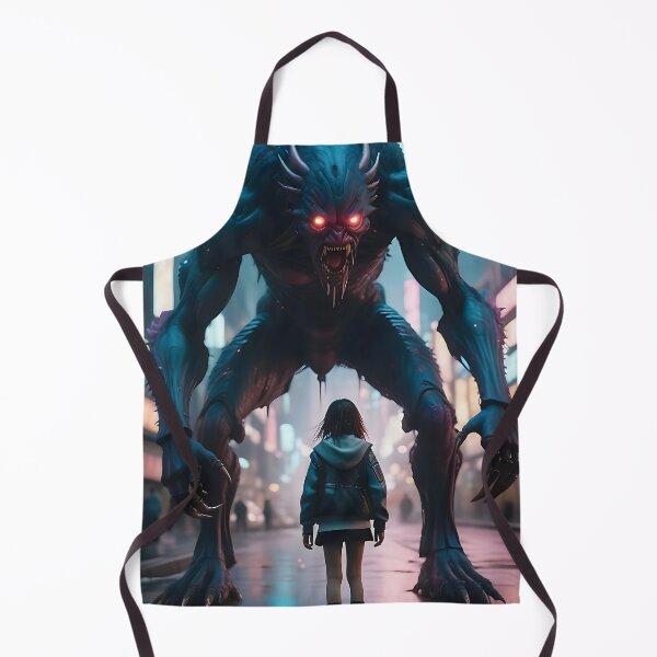 Item preview, Cyberpunk Girl vs. Monster designed and sold by papi1998.