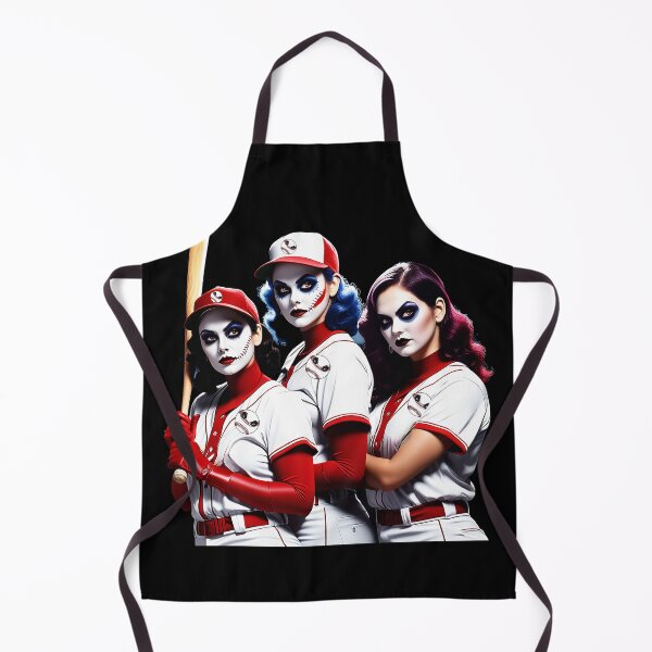Item preview, Ghouls - Female Baseball Team designed and sold by FatCatStudios.