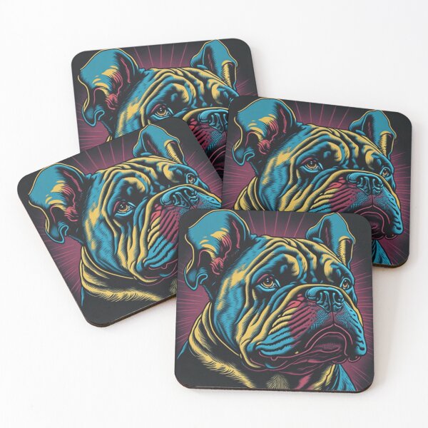 Item preview, Colorful Abstract Art Dog designed and sold by FTS-Studio.