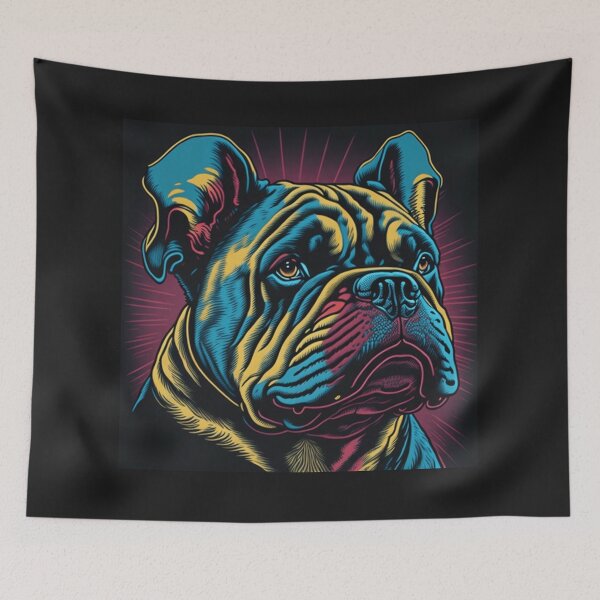 Item preview, Colorful Abstract Art Dog designed and sold by FTS-Studio.