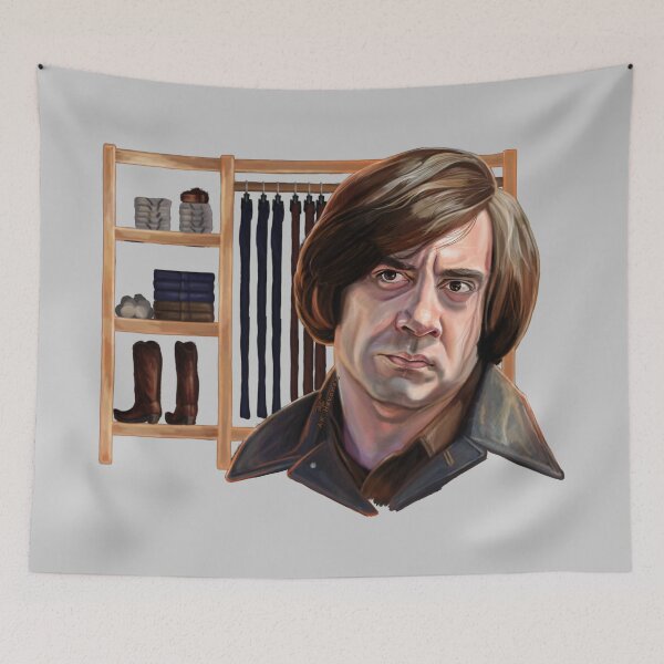 Item preview, Anton Chigurh's Wardrobe Painting 2 of 2 designed and sold by AK-Hevonen.