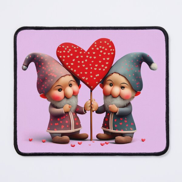 Item preview, Gnomes Valentine's Day, Gnome Hearts t-shirt, Valentine's Day Shirts for Women, Valentine's Day Gift, Cute Gnome designed and sold by Firas Aljazzar.