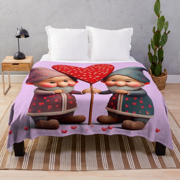 Item preview, Gnomes Valentine's Day, Gnome Hearts t-shirt, Valentine's Day Shirts for Women, Valentine's Day Gift, Cute Gnome designed and sold by Firas Aljazzar.