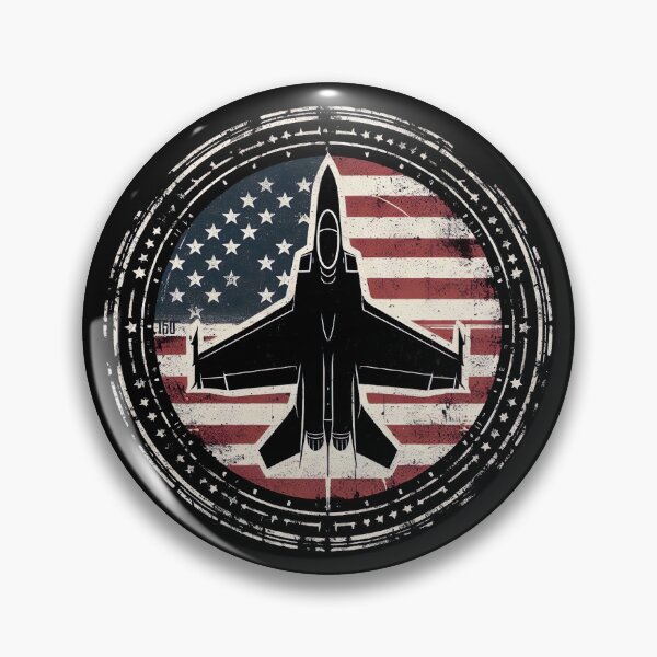 Item preview, Patriotic Skies - American Fighter Jet Power designed and sold by MnDShirts.